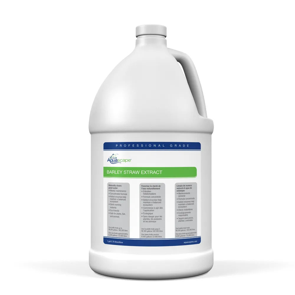 One gallon professional grade barley straw extract liquid