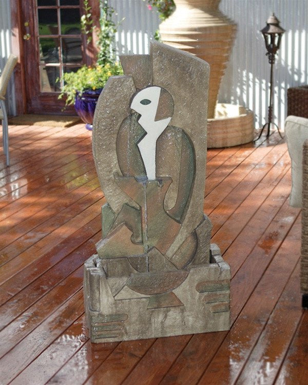 decorative outdoor water feature