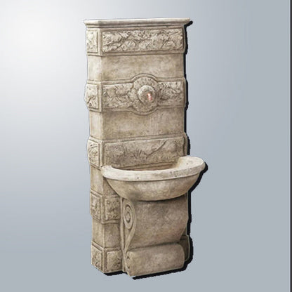 Image of a wall fountain