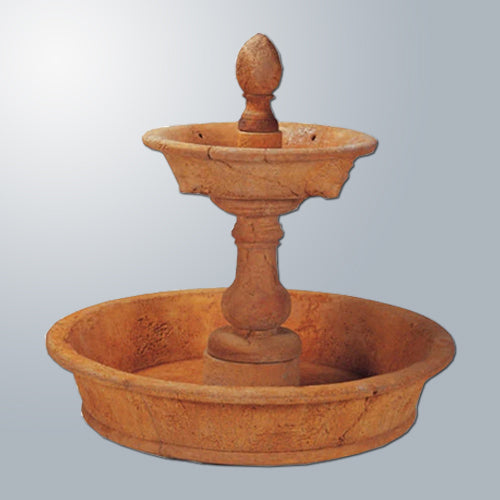 Outdoor water fountain for ponds