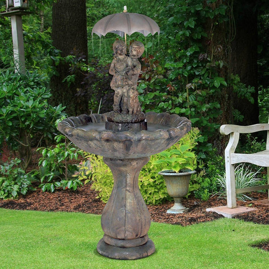 April Showers outdoor water feature