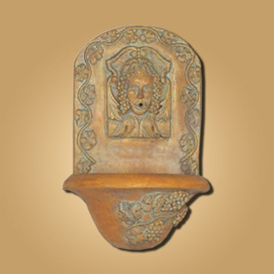 Image of a wall mounted water feature.