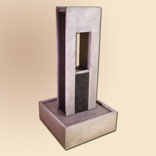 Image of a tower fountain for outdoor decor
