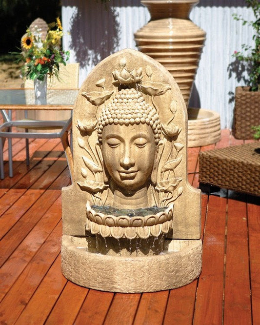 garden fountain Buddha Wall GIST