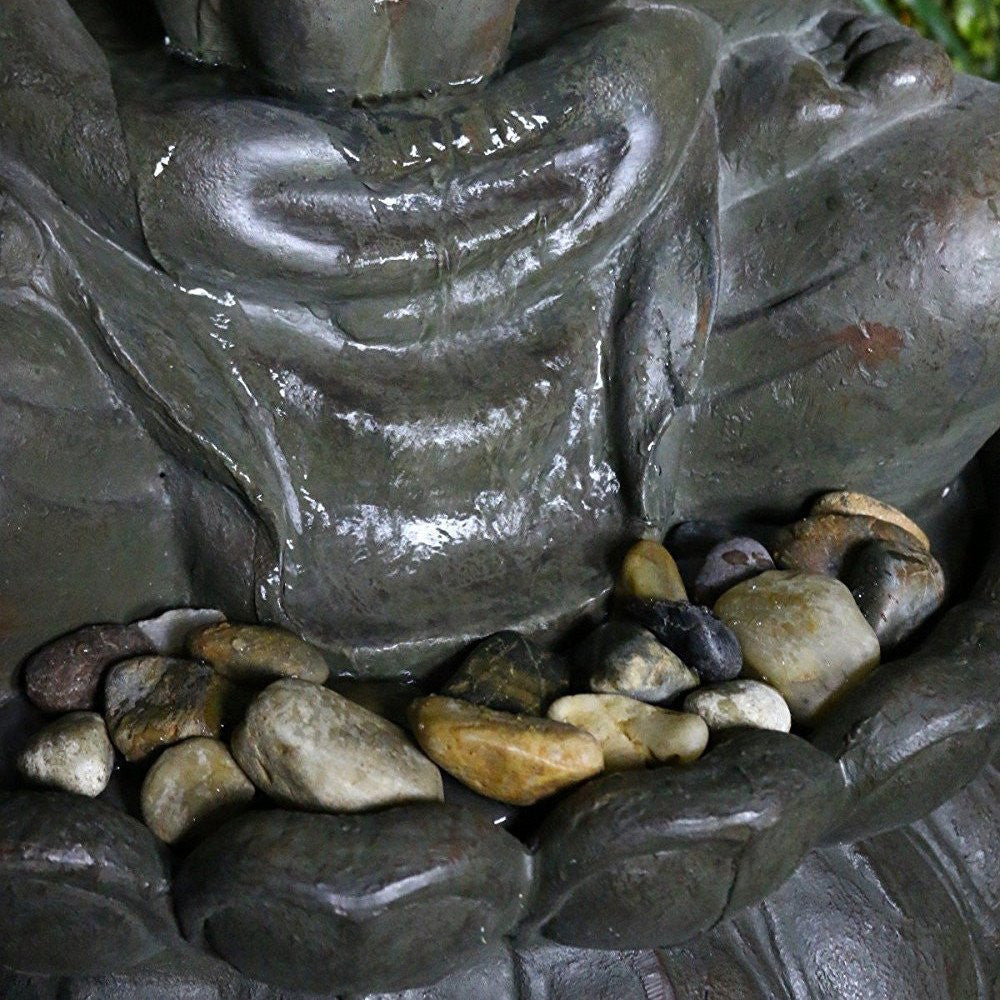 Buddha Water Feature With LED Lights