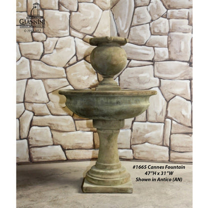 Image of a decorative water feature for gardens and patios