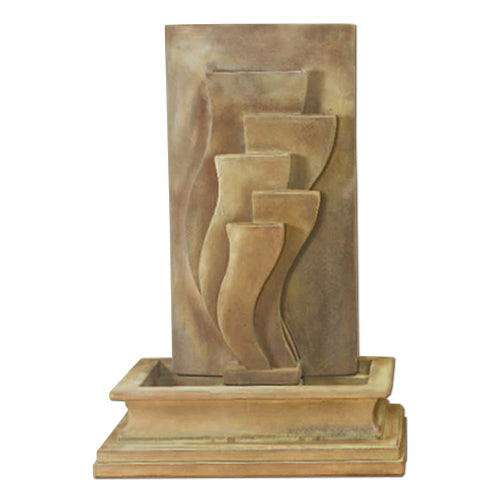 Image of a decorative wall fountain