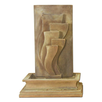 Image of a decorative wall fountain