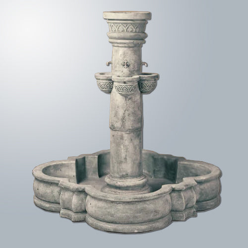 Outdoor water fountain for garden or patio