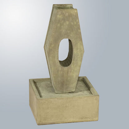 Image of a decorative water feature.