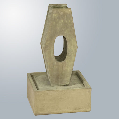 Image of a decorative water feature.