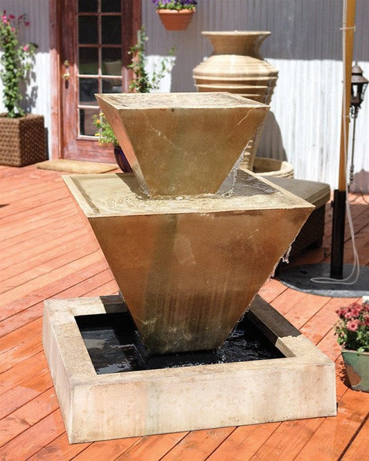 garden fountain Double Oblique GIST