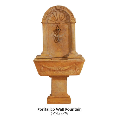 Foritalico Wall Fountain For Spout