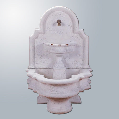 Outdoor wall water fountain for garden or patio