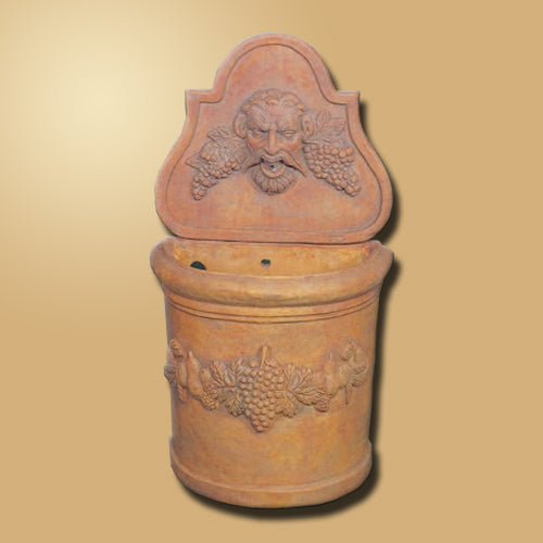Image of a gargoyle fountain