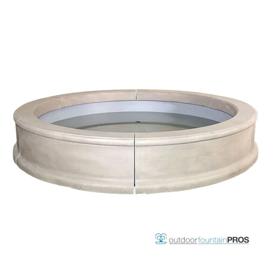 Giannini Fountain Grand Easy Basin water feature for garden or patio