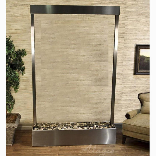 Large center mount floor fountain
