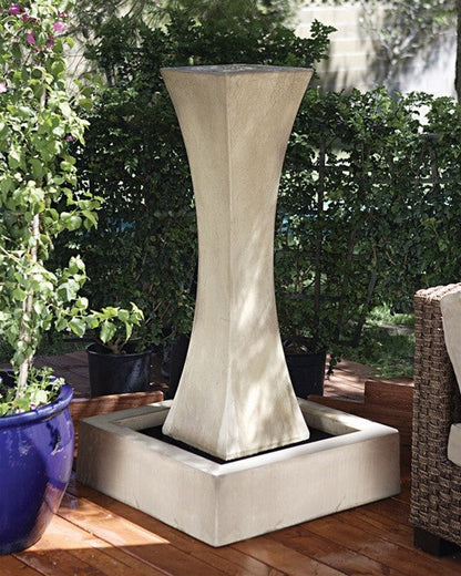 Garden water fountain for outdoor decor