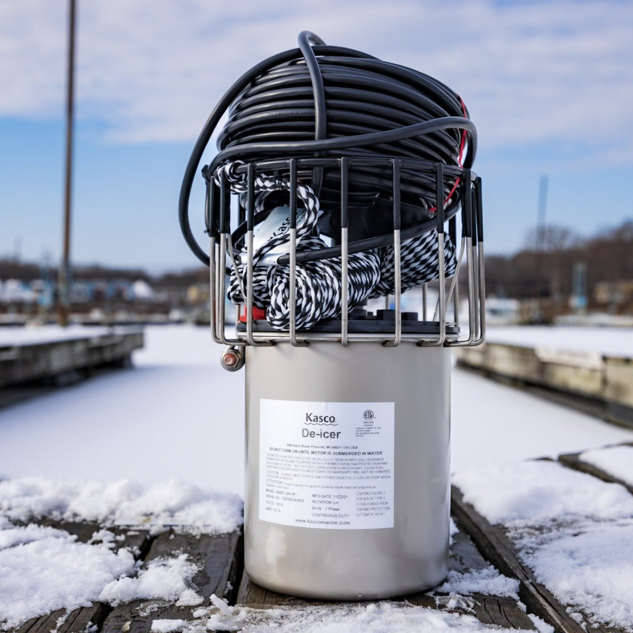 Kasco Marine: Dock & Marina De-Icer