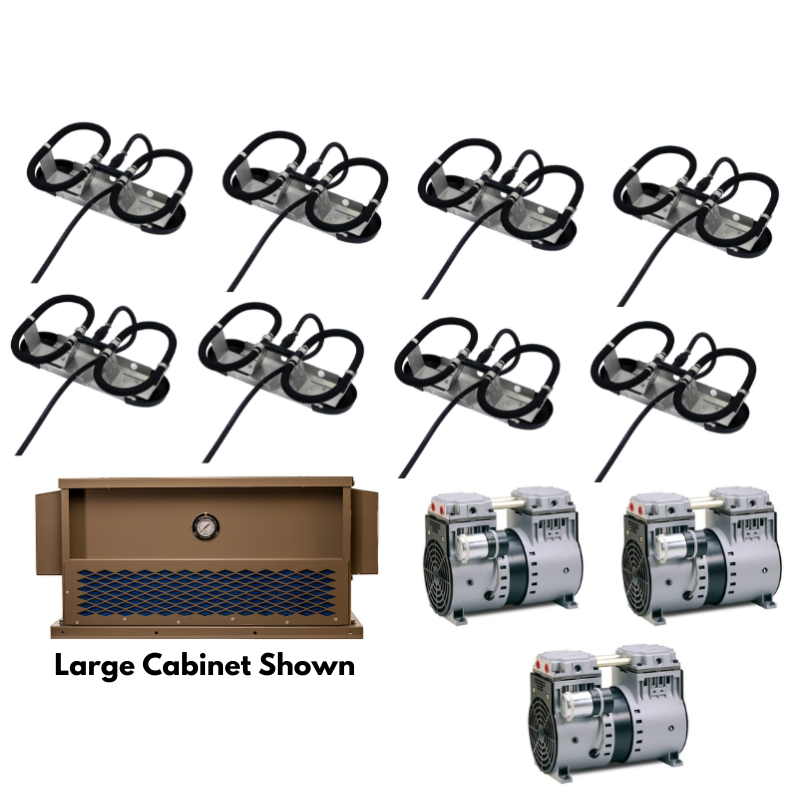 Kasco - Robust-Aire Diffused Aeration System - 8 Diffusers Unit with Large Cabinet System