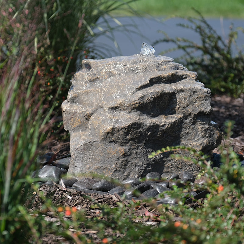 Mini Mountain Spring Stone Garden Fountain