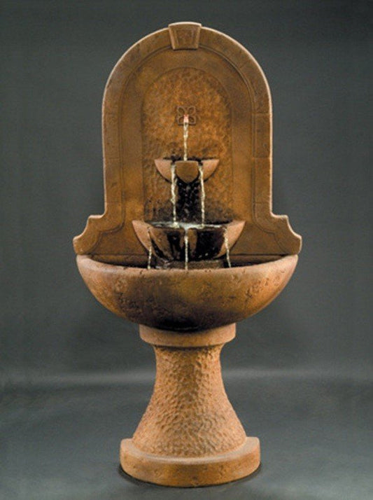 Wall garden fountain