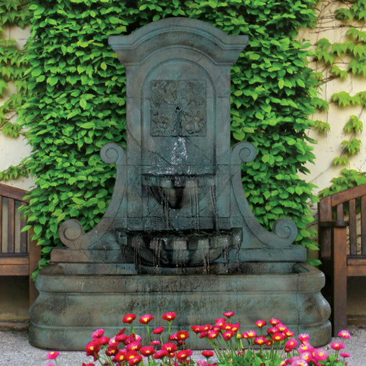 Four Seasons Flat Wall Fountain image