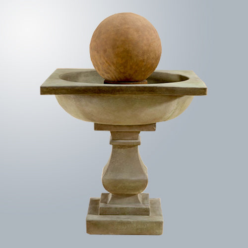 Image of a decorative water feature.