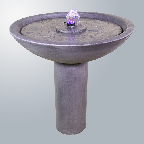 Tall fountain for outdoor garden or patio