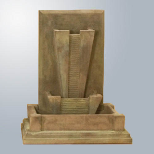 Image of a contemporary wall fountain