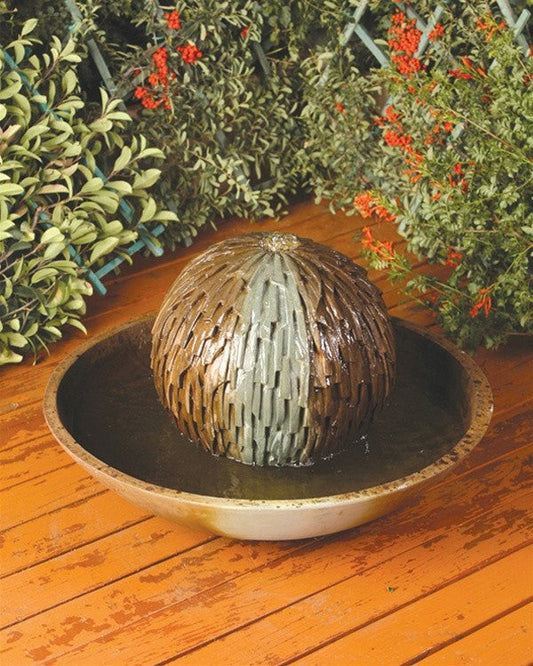 Small decorative water feature for gardens