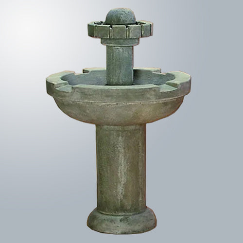 Outdoor water feature for modern garden