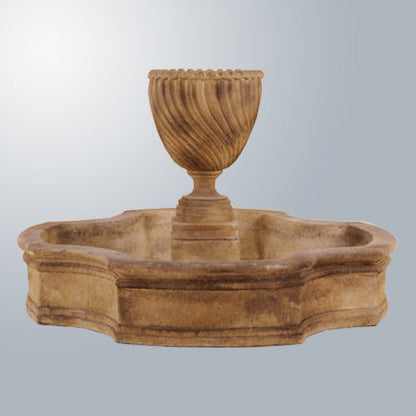 pond fountain