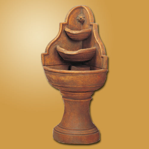 Image of a corner fountain