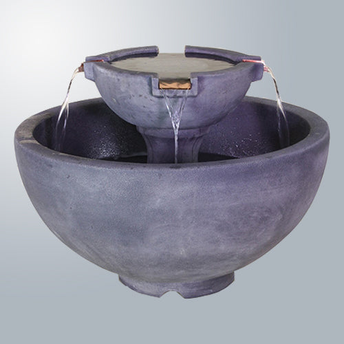 Tabletop water fountain for indoor decor
