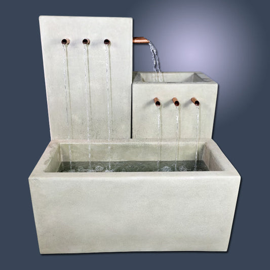 Image of a modern fountain