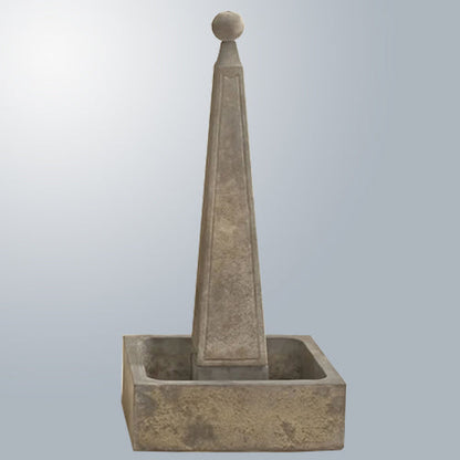 Image of an obelisk fountain.