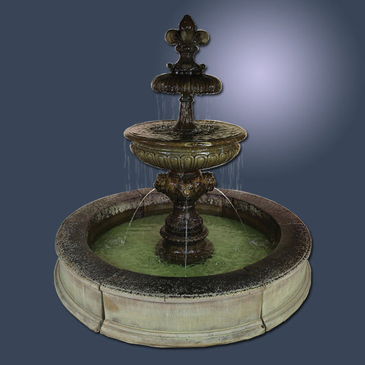 Image of an easy pond fountain