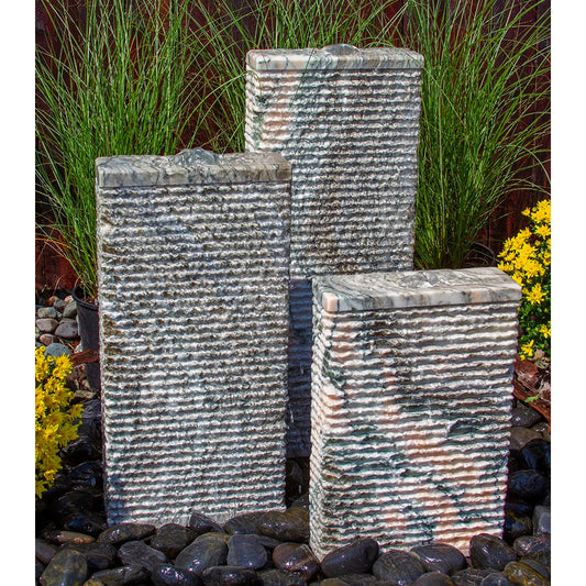 Pink marble granite stone ripple fountain product image