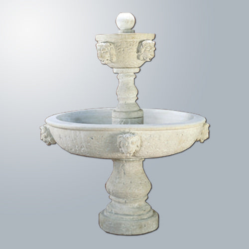 Outdoor water fountain for garden or patio