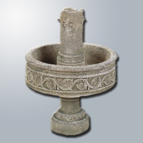 Pompeii style column water feature