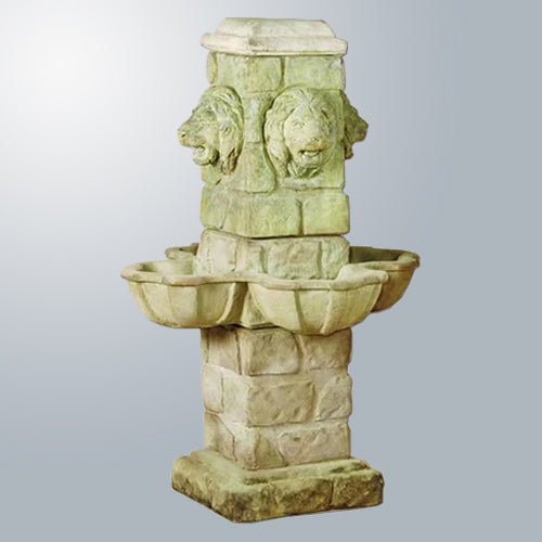 Outdoor water fountain for garden or patio