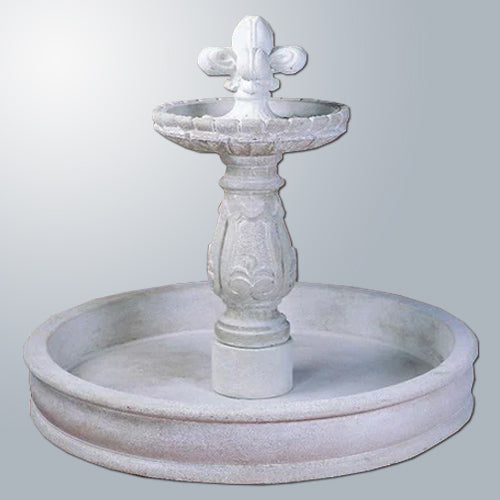 Outdoor water fountain for ponds