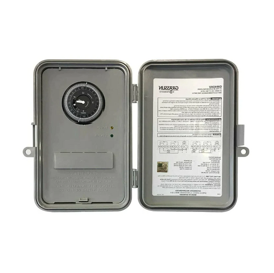 Aerator pump timer for controlling water features