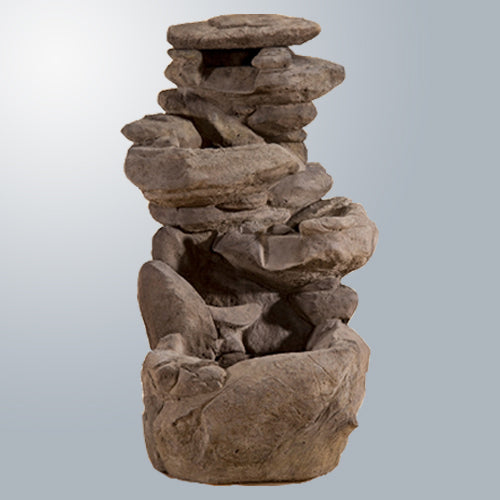 Image of a rock falls fountain