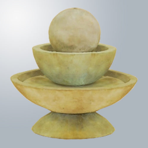 Small round combination fountain