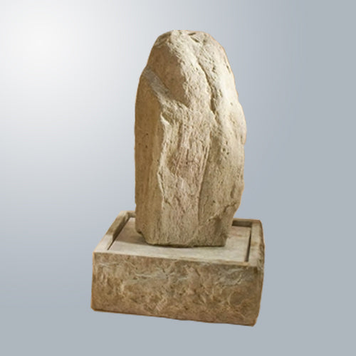 Small rock fountain for indoor or outdoor decor