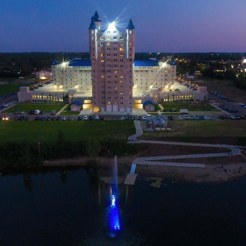 Scott Aerator Jet Stream Pond Fountain