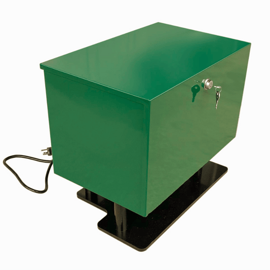 SCOTT AERATOR Weatherproof Compressor Cabinet With Fan & Ground Base