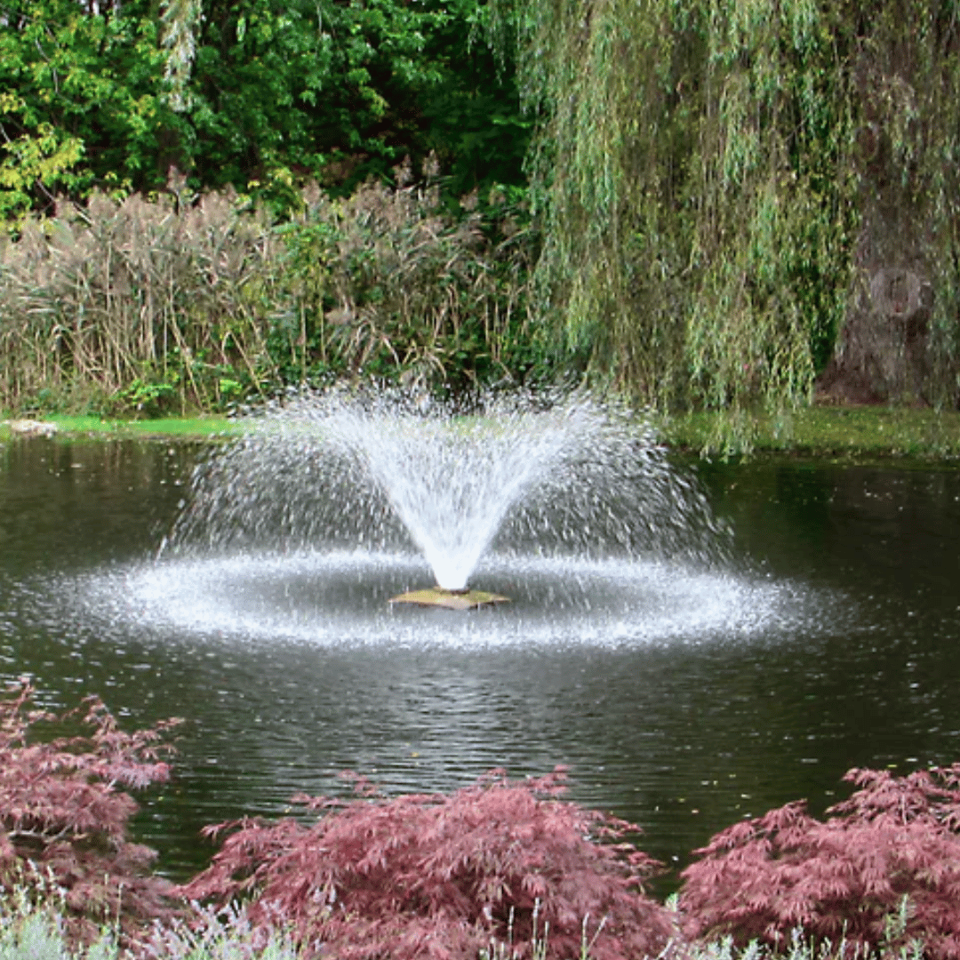 DA-20 display pond fountain by Scott Aerator